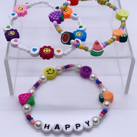 NWT Wool + Pepper Co. Y2K Bracelet Stack (3) - Picture 4 of 4